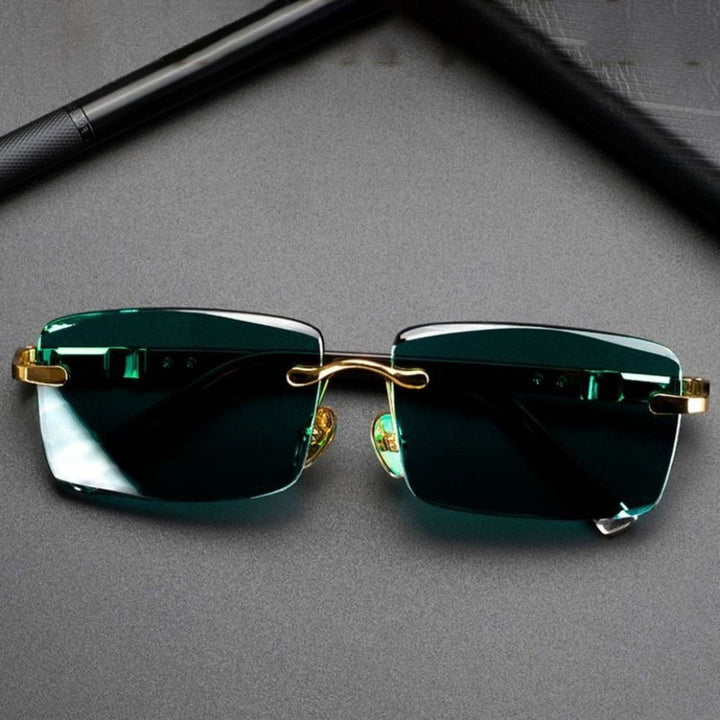 Ashford Frameless Polycarbonate Sunglasses