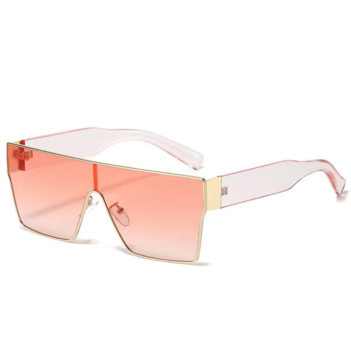 Vantage Oversized Shield Gradient Sunglasses
