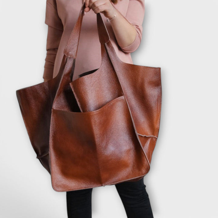 Maren Spacious Canvas Tote Bag