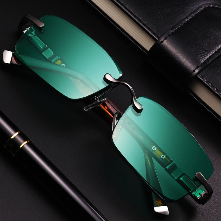 Ashford Frameless Polycarbonate Sunglasses