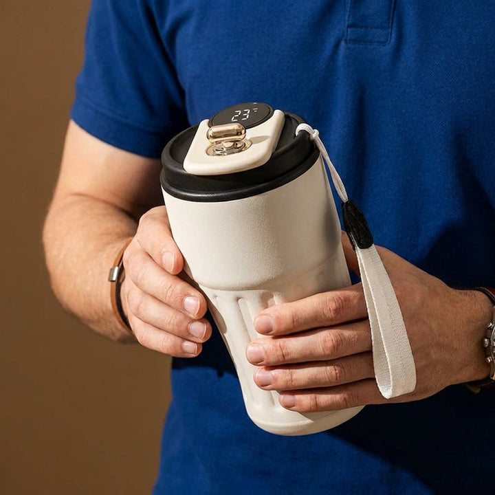 Thermo Smart Temperature Display Insulated Stainless Steel Water Bottle