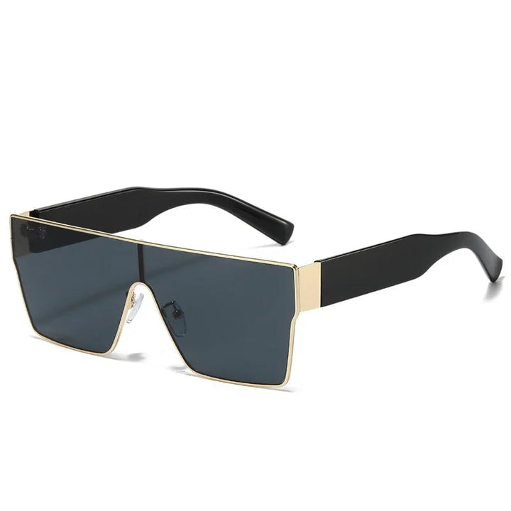 Vantage Oversized Shield Gradient Sunglasses