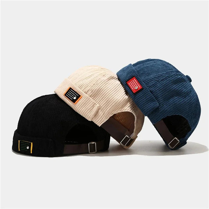 Ridley Corduroy Brimless Cap