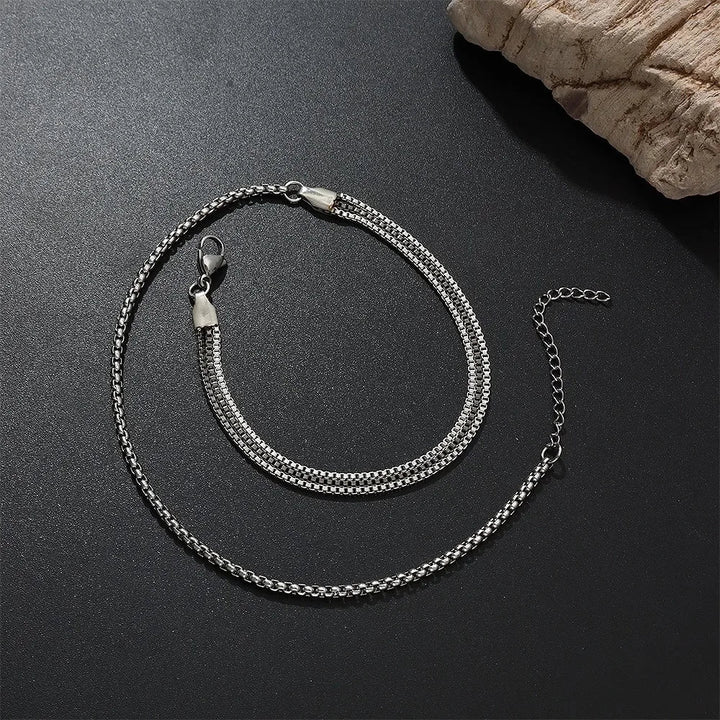 Hudson Steel Adjustable Bracelet