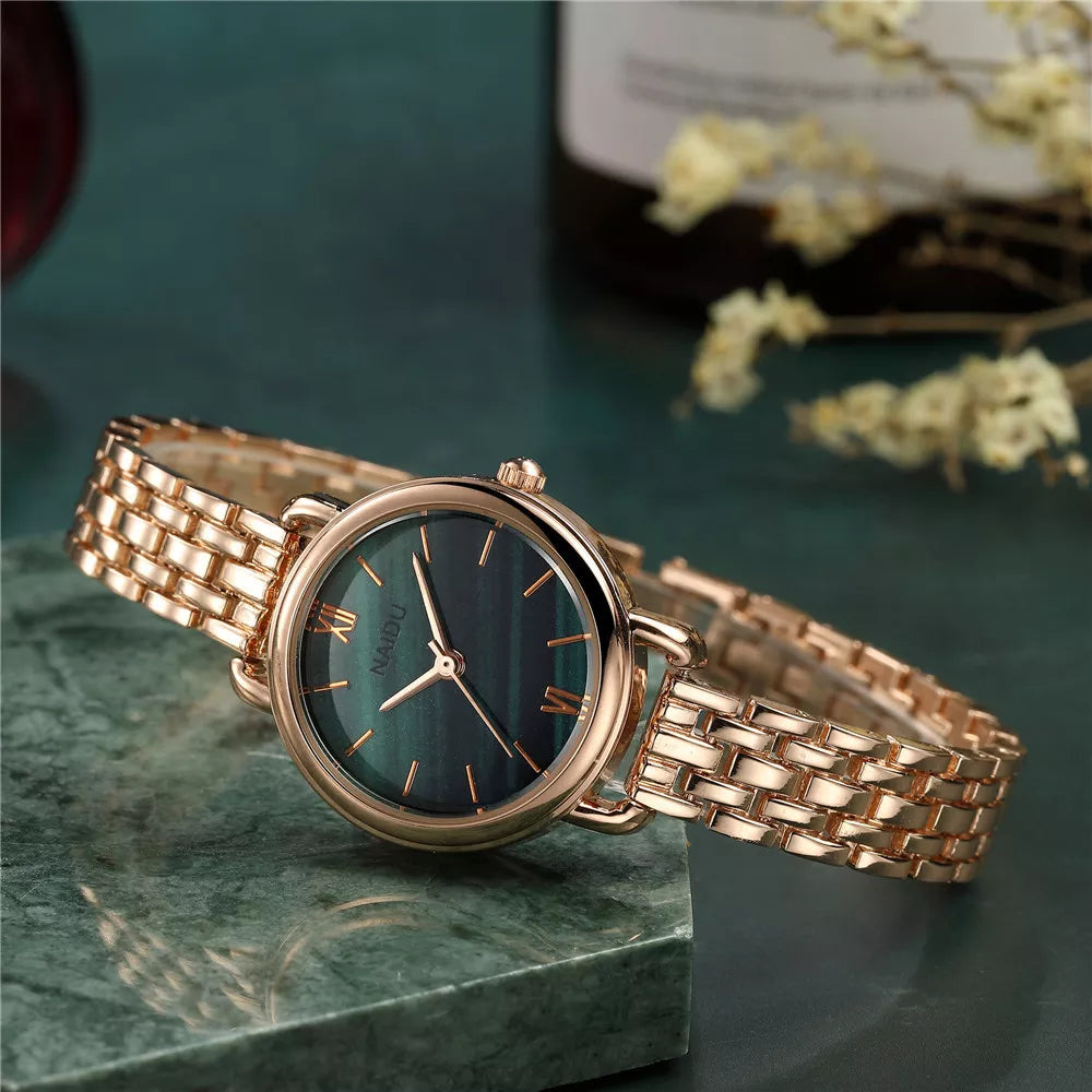 Luminara Rose Gold Stainless Steel Watch