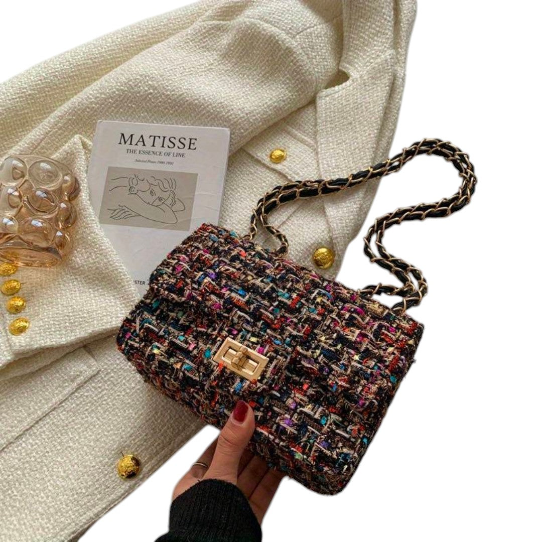 Vivienne Patterned Shoulder Bag