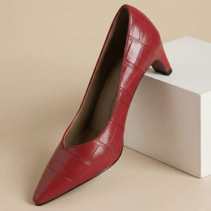 Nea Genuine Leather Heels